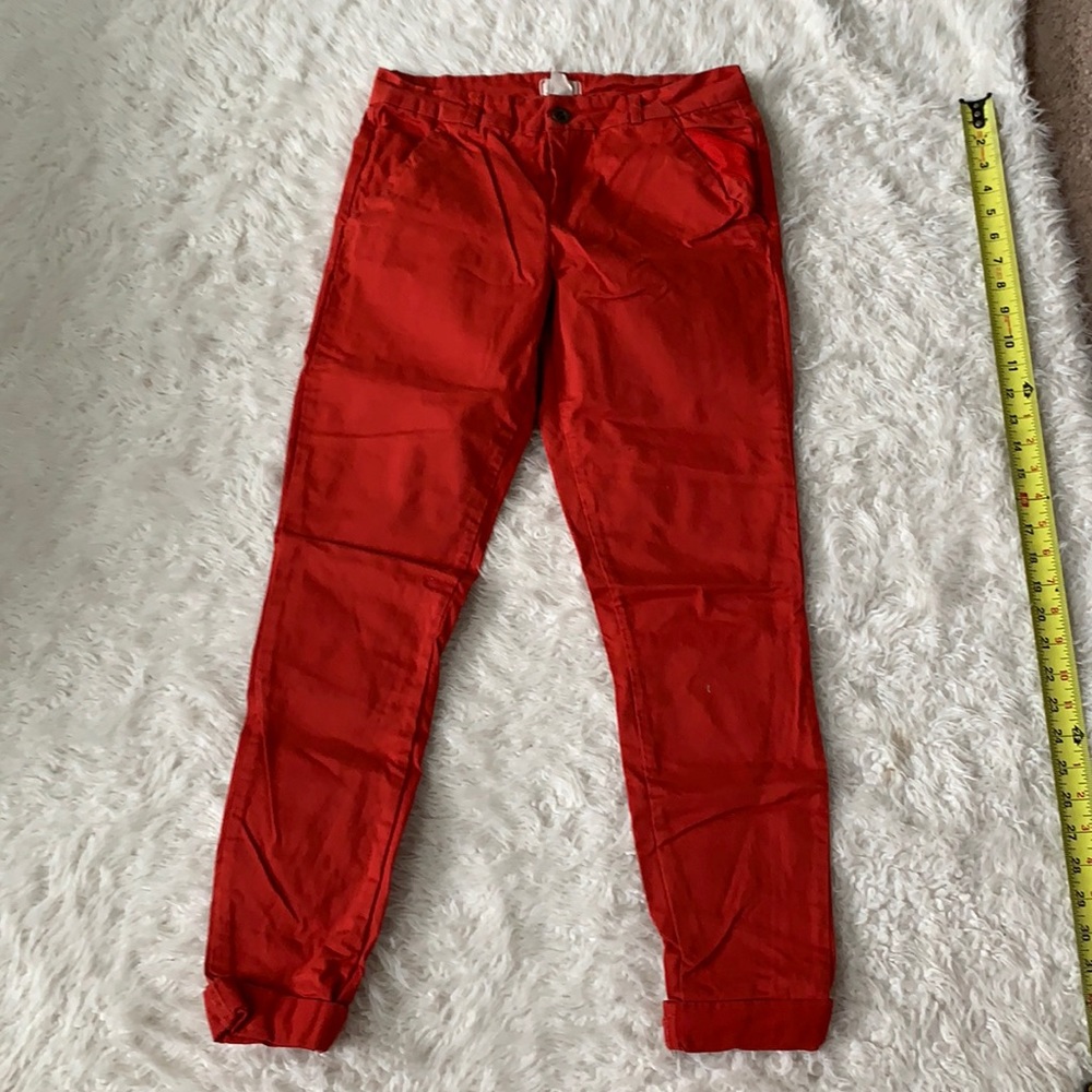 Forever 21 red pants women’s size 27